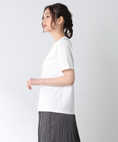 Honeys（ハニーズ）の「マリリンモンローＴシャツ（Tシャツ/カットソー・レディース・ホワイト×ブラック/ホワイト×ピンク/ホワイト系その他/ブラック×ピンク/ブラック系その他・M/S/L）」の18枚目の写真