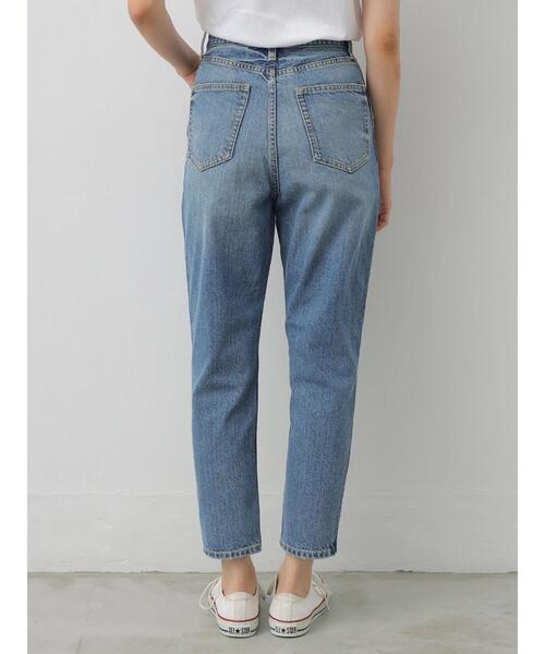 AMERICAN HOLIC（アメリカンホリック）の「マムデニム ＊〇（デニムパンツ・レディース・ライトインディゴブルー/ワンウォッシュ・M/L/S）」の3枚目の写真