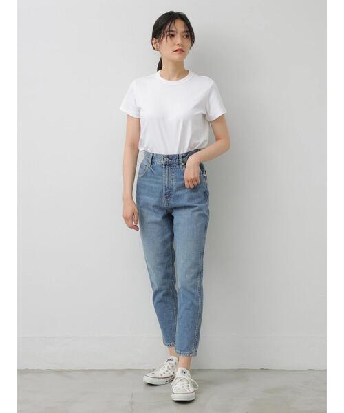 AMERICAN HOLIC（アメリカンホリック）の「マムデニム ＊〇（デニムパンツ・レディース・ライトインディゴブルー/ワンウォッシュ・M/L/S）」の17枚目の写真