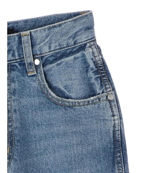 AMERICAN HOLIC（アメリカンホリック）の「マムデニム ＊〇（デニムパンツ・レディース・ライトインディゴブルー/ワンウォッシュ・M/L/S）」の8枚目の写真