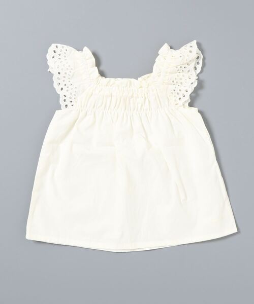 Rora(ローラ)の「アミカ トップス(2color)(Tシャツ/カットソー・キッズ・ホワイト/ブラック・140/130/120/110/100/150)」の12枚目の写真