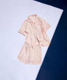 Priv. Spoons Club（プライベートスプーンズクラブ）の「【ジェンダーレス】コットンガーゼパジャマ/ハーフパンツ（ルームウェア/パジャマ・メンズ）」