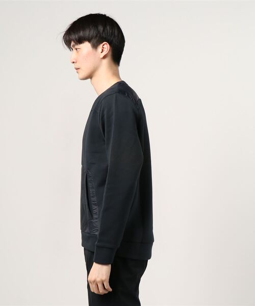 UNDER ARMOUR（アンダーアーマー）の「UAスポーツスタイル アポロ クルー（トレーニング/UNISEX/ユニセックス）（スウェット・メンズ・ブラック×パープル・XL/MD/XXL/LG/3XL/SM）」の3枚目の写真