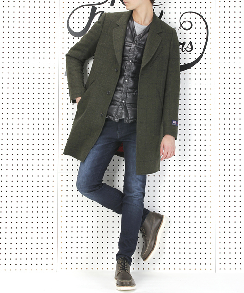 R.NEWBOLD（アールニューボールド）の「CHESTERFIELD COAT/245109