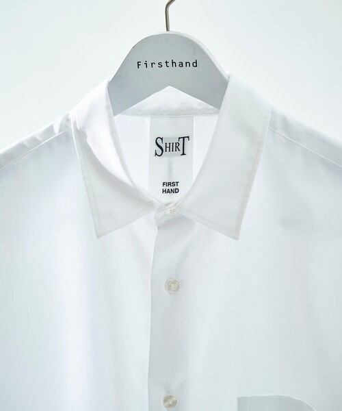 Firsthand（ファーストハンド）の「SHIRT Firsthand by 5525GALLERY/シャツファーストハンド5525ギャラリー ショートスリーブレギュラーカラーシャツ（シャツ/ブラウス・メンズ・ブルー/ブラック/グレー/ホワイト/サックスブルー・M/L）」の12枚目の写真