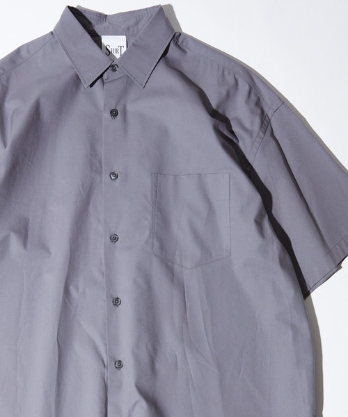 Firsthand（ファーストハンド）の「SHIRT Firsthand by 5525GALLERY/シャツファーストハンド5525ギャラリー ショートスリーブレギュラーカラーシャツ（シャツ/ブラウス・メンズ・ブルー/ブラック/グレー/ホワイト/サックスブルー・M/L）」の4枚目の写真