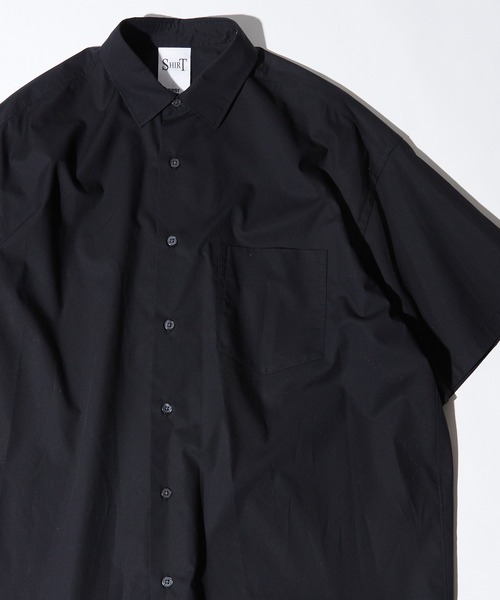 Firsthand（ファーストハンド）の「SHIRT Firsthand by 5525GALLERY/シャツファーストハンド5525ギャラリー ショートスリーブレギュラーカラーシャツ（シャツ/ブラウス・メンズ・ブルー/ブラック/グレー/ホワイト/サックスブルー・M/L）」の3枚目の写真