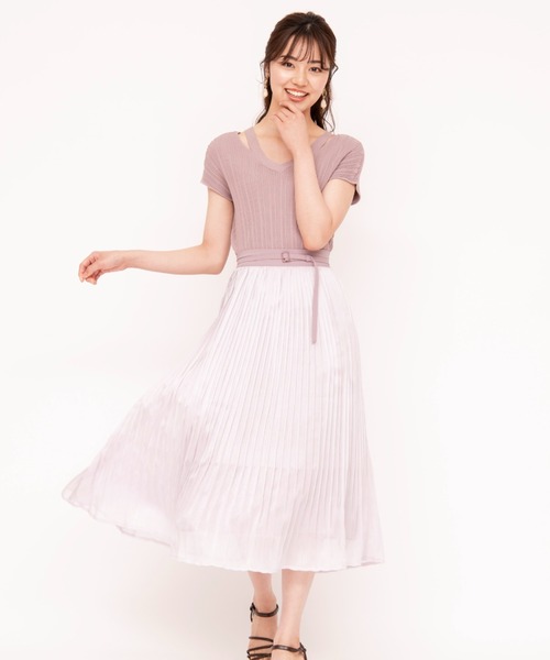 WILLSELECTION（ウィルセレクション）の「バッククロスランダムリブニットプルオーバー（ニット/セーター・レディース・ラベンダー/ミント・MEDIUM）」の20枚目の写真