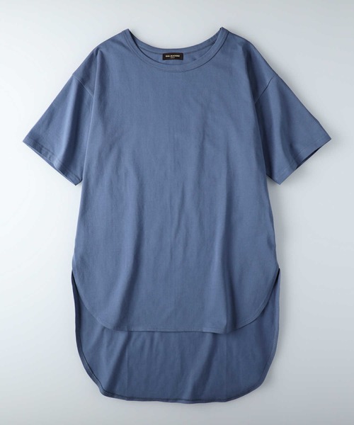 RAG MACHINE（ラグマシーン）の「【RAG MACHINE】前後差ワンピース（チュニック・レディース・ホワイト/ブラック/ブルー・M/L）」の11枚目の写真