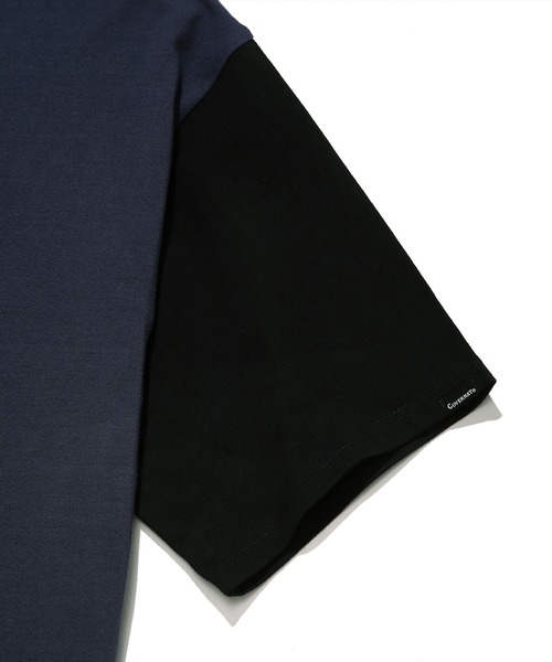 COVERNAT(カバーナット)の「【COVERNAT】COLOR MIX WAPPEN TEE / カバーナット カラー ミックス ワッペン Tシャツ(Tシャツ/カットソー・メンズ・ネイビー/グレー/グリーン・SMALL/MEDIUM/LARGE/X-LARGE)」の22枚目の写真