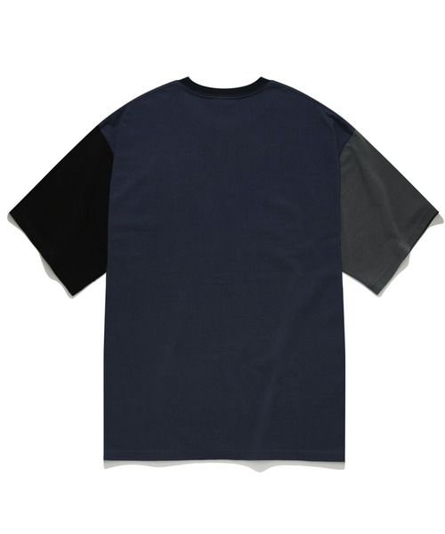 COVERNAT(カバーナット)の「【COVERNAT】COLOR MIX WAPPEN TEE / カバーナット カラー ミックス ワッペン Tシャツ(Tシャツ/カットソー・メンズ・ネイビー/グレー/グリーン・SMALL/MEDIUM/LARGE/X-LARGE)」の19枚目の写真