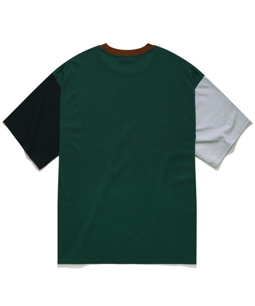 COVERNAT(カバーナット)の「【COVERNAT】COLOR MIX WAPPEN TEE / カバーナット カラー ミックス ワッペン Tシャツ(Tシャツ/カットソー・メンズ・ネイビー/グレー/グリーン・SMALL/MEDIUM/LARGE/X-LARGE)」の14枚目の写真