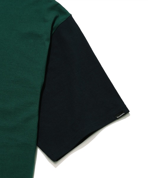 COVERNAT(カバーナット)の「【COVERNAT】COLOR MIX WAPPEN TEE / カバーナット カラー ミックス ワッペン Tシャツ(Tシャツ/カットソー・メンズ・ネイビー/グレー/グリーン・SMALL/MEDIUM/LARGE/X-LARGE)」の17枚目の写真