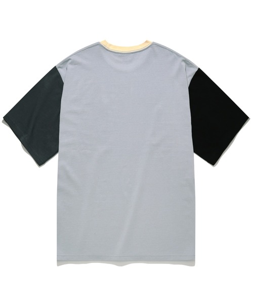 COVERNAT(カバーナット)の「【COVERNAT】COLOR MIX WAPPEN TEE / カバーナット カラー ミックス ワッペン Tシャツ(Tシャツ/カットソー・メンズ・ネイビー/グレー/グリーン・SMALL/MEDIUM/LARGE/X-LARGE)」の9枚目の写真