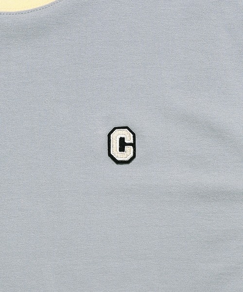 COVERNAT(カバーナット)の「【COVERNAT】COLOR MIX WAPPEN TEE / カバーナット カラー ミックス ワッペン Tシャツ(Tシャツ/カットソー・メンズ・ネイビー/グレー/グリーン・SMALL/MEDIUM/LARGE/X-LARGE)」の11枚目の写真