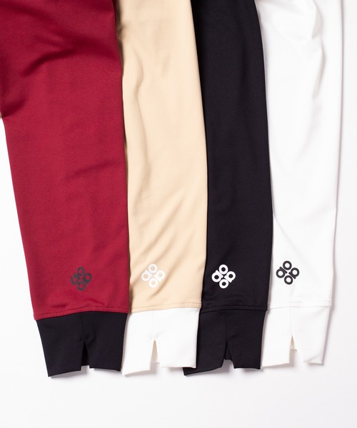 ALL OCCASION（オールオケーション）の「Side waterproof zip long sleeves tee（Tシャツ/カットソー・レディース・ボルドー/ベージュ/ブラック/オフホワイト・L-XL/S-M）」の21枚目の写真