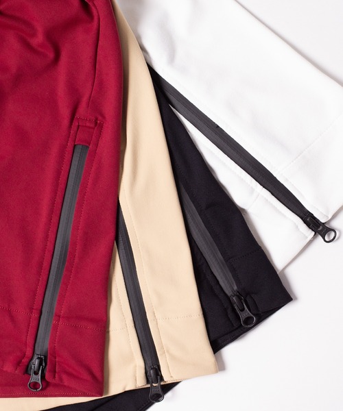 ALL OCCASION（オールオケーション）の「Side waterproof zip long sleeves tee（Tシャツ/カットソー・レディース・ボルドー/ベージュ/ブラック/オフホワイト・L-XL/S-M）」の20枚目の写真
