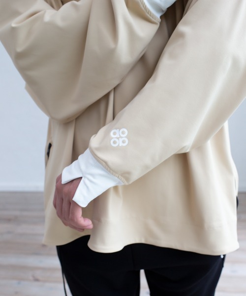 ALL OCCASION（オールオケーション）の「Side waterproof zip long sleeves tee（Tシャツ/カットソー・レディース・ボルドー/ベージュ/ブラック/オフホワイト・L-XL/S-M）」の17枚目の写真