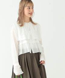 BEAMS BOY | BEAMS BOY / セーラー デタッチャブルカラー ロングスリーブシャツ(シャツ/ブラウス)