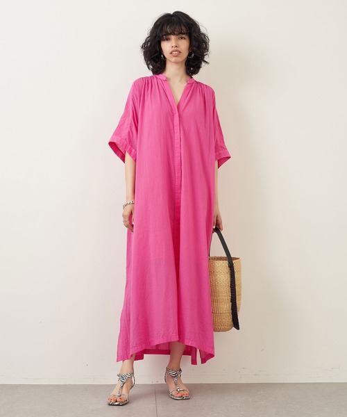 Whim Gazette（ウィムガゼット）の「オーバーシャツワンピース  