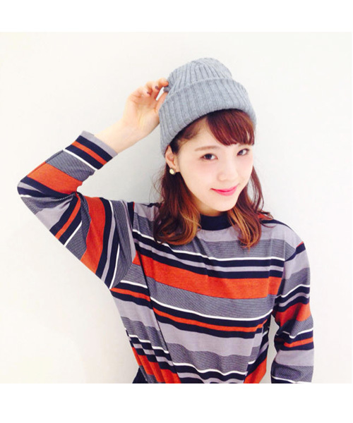 Kastane(カスタネ)の「【Kastane】ハイネックプルオーバー(Tシャツ/カットソー・レディース・ローズ/ネイビー・FREE)」の11枚目の写真