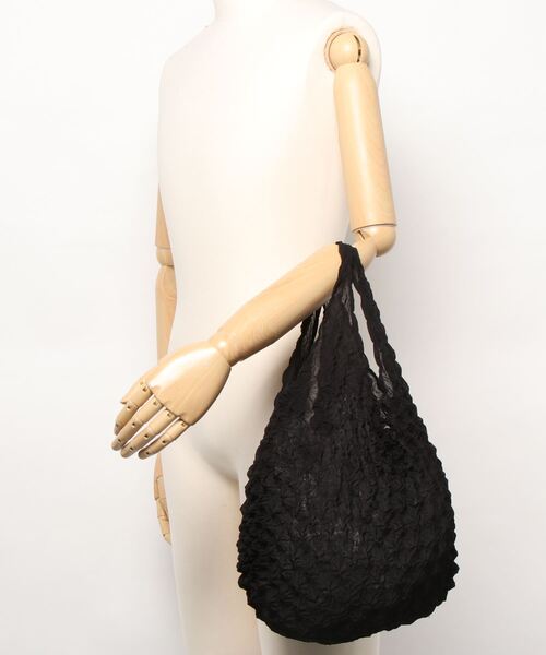 カヤ(カヤ)の「【カヤ】和の花 三浦絞りバッグ 大(エコバッグ/サブバッグ・レディース・ブラック/ピンク/ライトグリーン/ダークパープル/桜/ダークブルー/ライトパープル/パープル系その他/ブルーグリーン/マルーン・FREE)」の15枚目の写真