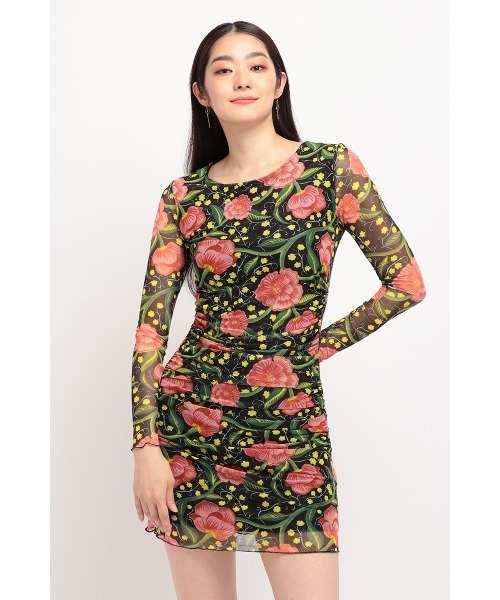 セール ワンピース長袖 Roiane ワンピース ワンピース Desigual デシグアル のファッション セール ワンピース長袖 Roiane ワンピース ワンピース Desigual デシグアル のファッション