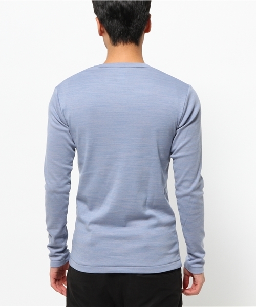 ABAHOUSE（アバハウス）の「トリッキーフライスVネックTシャツ（Tシャツ/カットソー・メンズ・ピンク/キャメル/サックスブルー/カーキ・3/2/4）」の7枚目の写真