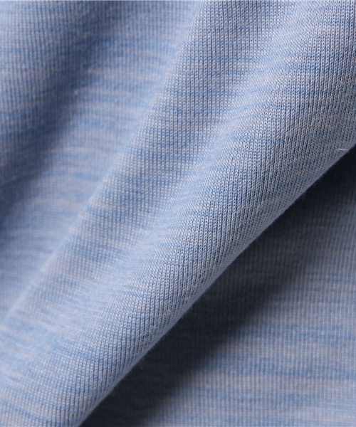 ABAHOUSE（アバハウス）の「トリッキーフライスVネックTシャツ（Tシャツ/カットソー・メンズ・ピンク/キャメル/サックスブルー/カーキ・3/2/4）」の10枚目の写真