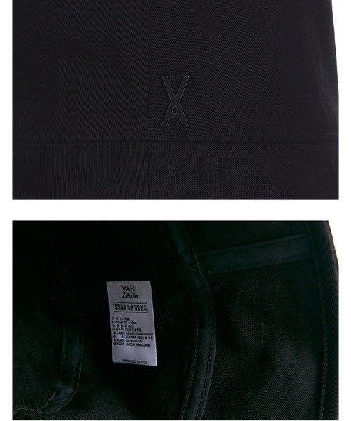 A'GEM/9 × .kom『VARZAR/バザール』Stud drop over fit bucket