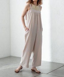 ストライプサロペット