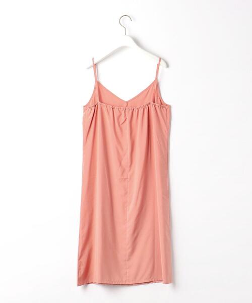 closet story（クローゼットストーリー）の「＜closet story（クローゼットストーリー）＞ネックギャザー フレンチスリーブ ワンピース -ウォッシャブル-（ワンピース・レディース・ブラック/ピンク・FREE）」の19枚目の写真