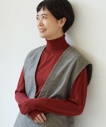 yuni | △FF30 タートルネックプルオーバー(ニット/セーター)