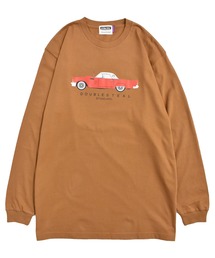 DOUBLE STEAL | Classic Red Car 長袖Tシャツ(Tシャツ/カットソー)