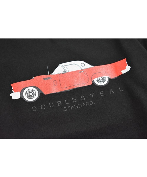 DOUBLE STEAL（ダブルスティール）の「Classic Red Car 長袖Tシャツ（Tシャツ/カットソー・メンズ・ホワイト/ブラック/キャメル・MEDIUM/LARGE/X-LARGE/XX-LARGE）」の10枚目の写真