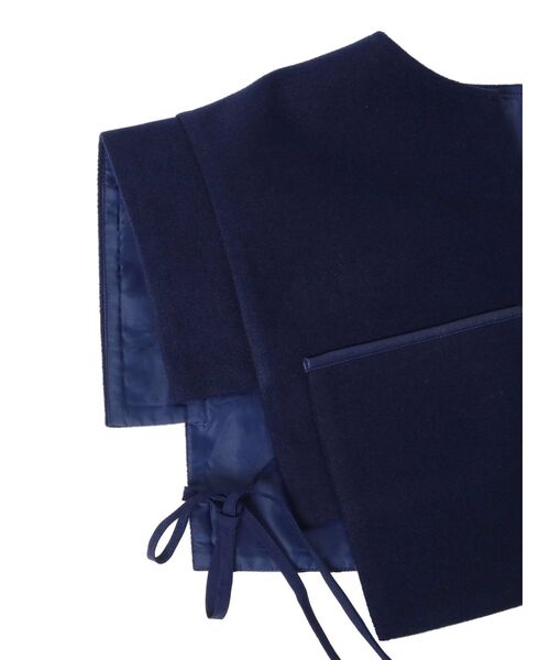 merry jenny（メリージェニー）の「サイドリボンベストcollar（付け襟・レディース・アイボリー/ブラック/ネイビー・FREE）」の13枚目の写真