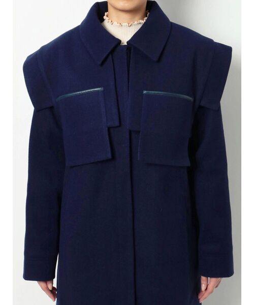 merry jenny（メリージェニー）の「サイドリボンベストcollar（付け襟・レディース・アイボリー/ブラック/ネイビー・FREE）」の17枚目の写真