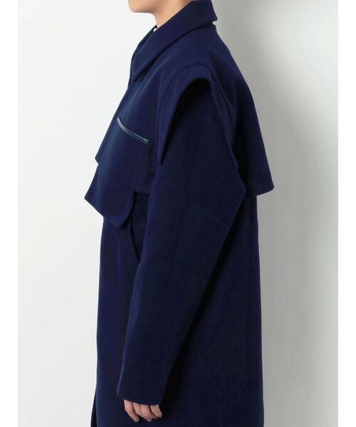 merry jenny（メリージェニー）の「サイドリボンベストcollar（付け襟・レディース・アイボリー/ブラック/ネイビー・FREE）」の5枚目の写真