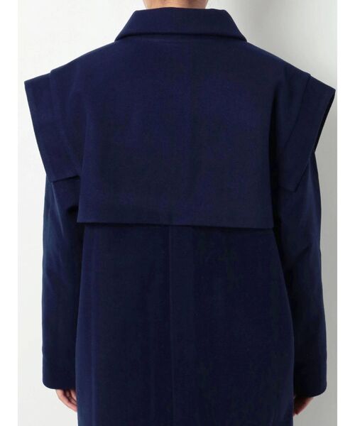 merry jenny（メリージェニー）の「サイドリボンベストcollar（付け襟・レディース・アイボリー/ブラック/ネイビー・FREE）」の4枚目の写真