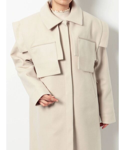 merry jenny（メリージェニー）の「サイドリボンベストcollar（付け襟・レディース・アイボリー/ブラック/ネイビー・FREE）」の10枚目の写真