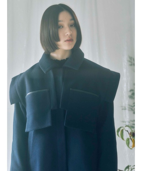 merry jenny（メリージェニー）の「サイドリボンベストcollar（付け襟・レディース・アイボリー/ブラック/ネイビー・FREE）」の21枚目の写真