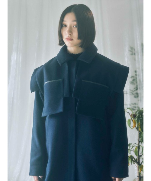 merry jenny（メリージェニー）の「サイドリボンベストcollar（付け襟・レディース・アイボリー/ブラック/ネイビー・FREE）」の20枚目の写真