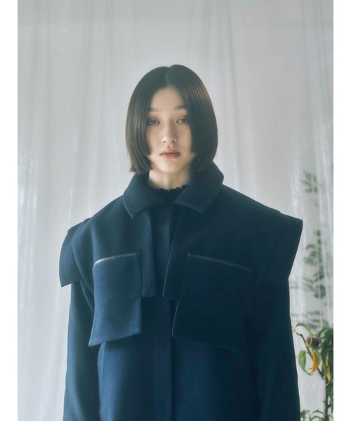 merry jenny（メリージェニー）の「サイドリボンベストcollar（付け襟・レディース・アイボリー/ブラック/ネイビー・FREE）」の19枚目の写真