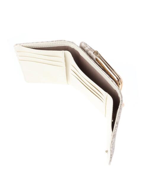 INGNI（イング）の「がま口ミニウォレット（財布・レディース・ブラック/パイソン・ONE SIZE）」の8枚目の写真