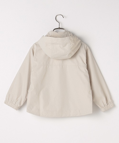 b・ROOM(ビールーム)の「無地マウンテンパーカ(マウンテンパーカー・キッズ・ネイビー/ブルーグレー/アイボリー/カーキ/ベージュ・100cm/120cm/90cm/110cm/130cm)」の8枚目の写真