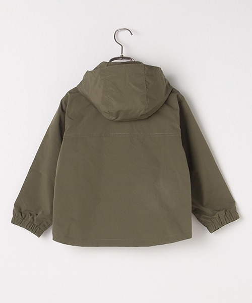 b・ROOM(ビールーム)の「無地マウンテンパーカ(マウンテンパーカー・キッズ・ネイビー/ブルーグレー/アイボリー/カーキ/ベージュ・100cm/120cm/90cm/110cm/130cm)」の6枚目の写真