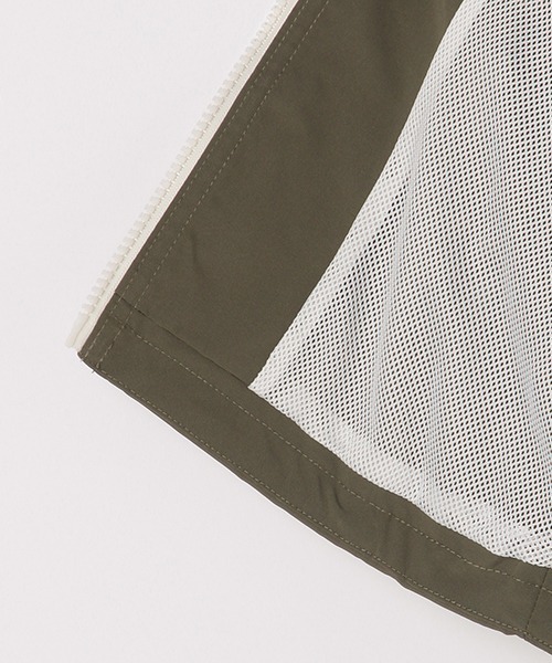 b・ROOM(ビールーム)の「無地マウンテンパーカ(マウンテンパーカー・キッズ・ネイビー/ブルーグレー/アイボリー/カーキ/ベージュ・100cm/120cm/90cm/110cm/130cm)」の18枚目の写真