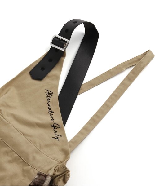 algy(アルジー)の「チェック切替ワンショルジャンスカ(ジャンパースカート・キッズ・ベージュ/ブラック・XX-SMALL/X-SMALL/SMALL/MEDIUM)」の11枚目の写真