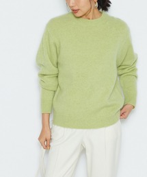 RIVE DROITE | ふわふわの素材感が女性らしい　YAK100クルーネックニット(ニット/セーター)