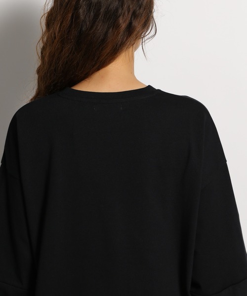 niko and...(ニコアンド)の「ボリュームランタン袖プルオーバー(Tシャツ/カットソー・レディース・グリーン/キャメル/パープル/ホワイト/ブラック/オフホワイト・LARGE/MEDIUM)」の19枚目の写真